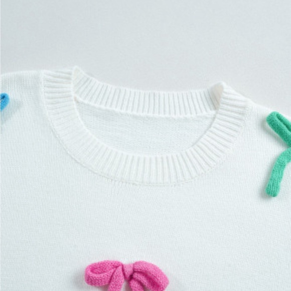 Palmer bow knot crew neck sweater - Picture 11 of 11